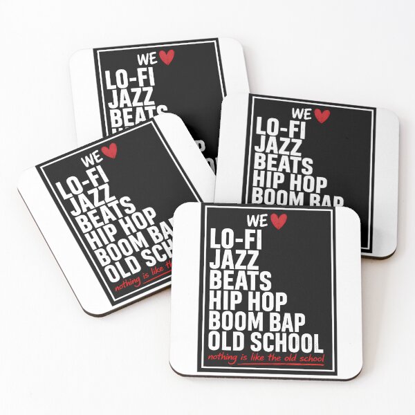 Item preview, WE LOVE LO-FI 4 – Old School Hip Hop Jazz Beats Streetwear Design designed and sold by Salimgor Hangaround Music.