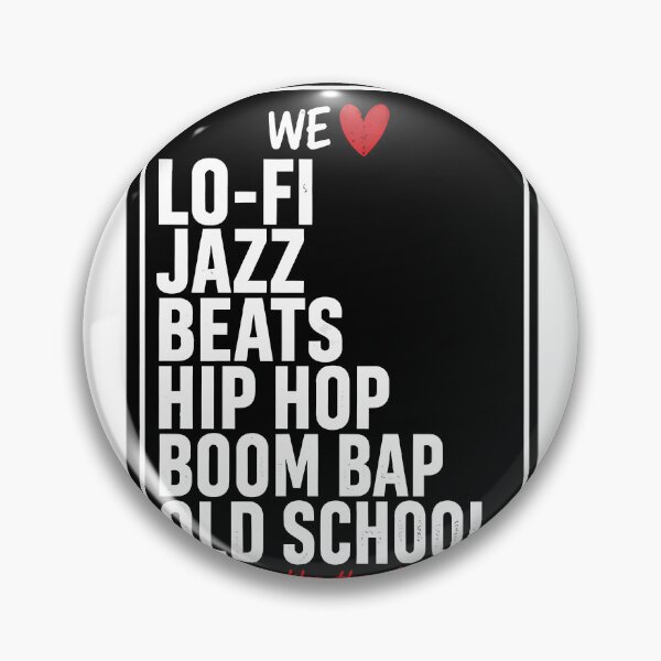 Item preview, WE LOVE LO-FI 4 – Old School Hip Hop Jazz Beats Streetwear Design designed and sold by Salimgor Hangaround Music.