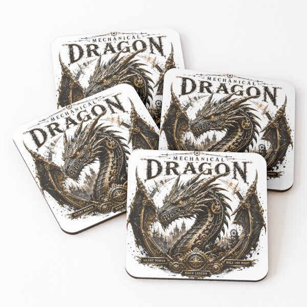Item preview, Mechanical Dragon Steampunk Fantasy Design designed and sold by R-B-Colors.