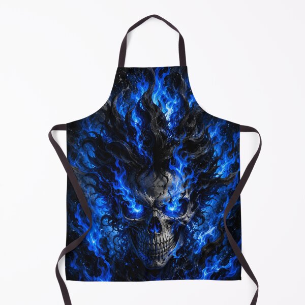 Item preview, Inferno Skull Spirit | Blue Flame Dark Artwork designed and sold by Sticleg.