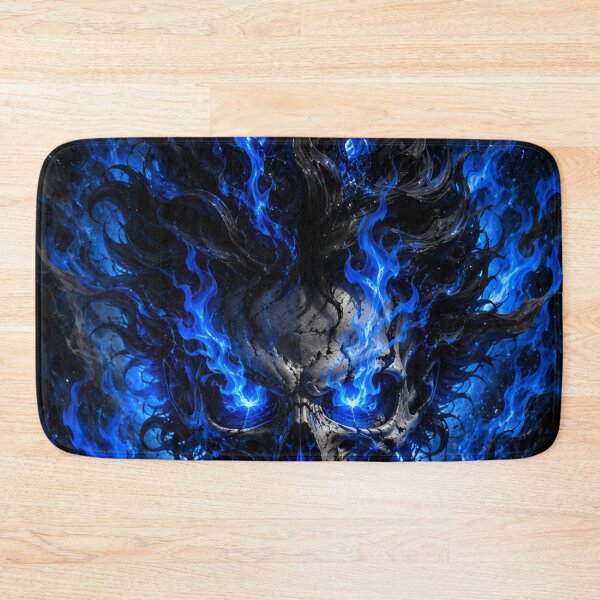 Item preview, Inferno Skull Spirit | Blue Flame Dark Artwork designed and sold by Sticleg.