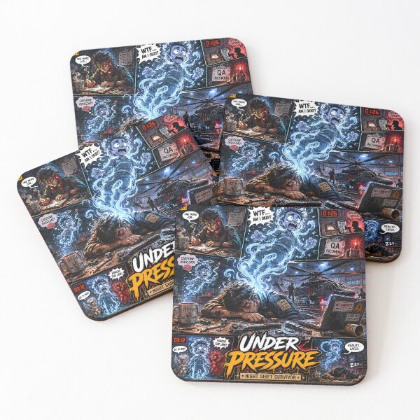 Item preview, Under Pressure Night Shift Mechanic Comic designed and sold by Artkung89.