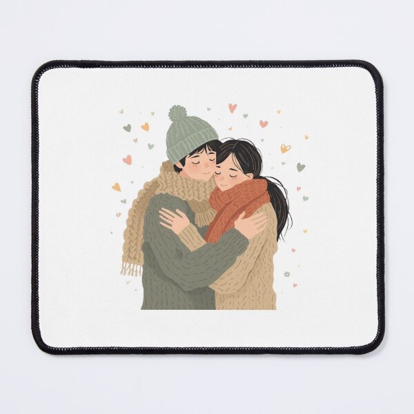 Item preview, Warm Winter Hug designed and sold by InkBloom Studio.