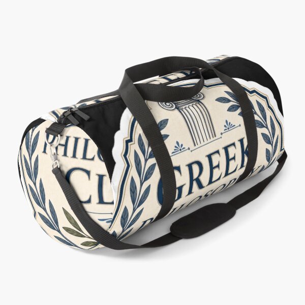 Item preview, Greek Philosophy Club Heritage Typography Design designed and sold by ArtsyExplorer.