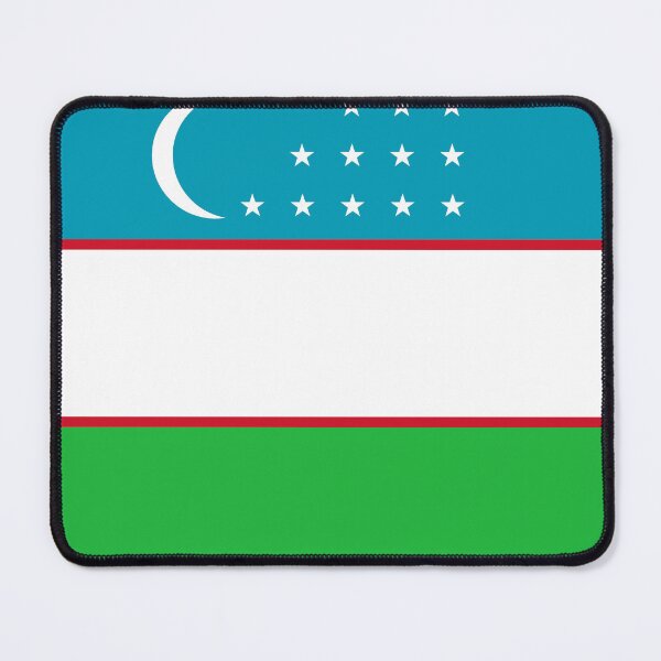 Item preview, Flag Of Uzbekistan UZ designed and sold by shitpostee.