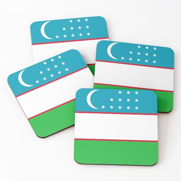Item preview, Flag Of Uzbekistan UZ designed and sold by shitpostee.