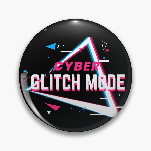 Item preview,  Cyber Glitch Mode Neon Triangle Glitch Art Streetwear Urban Digital Art designed and sold by DERA RAY.