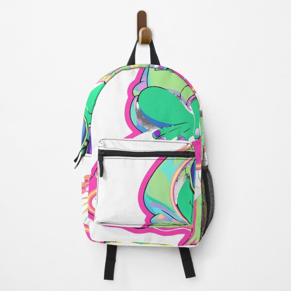 Item preview, Kawaii Cyber Frog Neon Sticker designed and sold by inkfusionhub99.