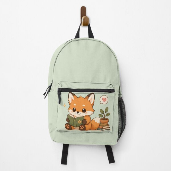 Item preview, Cute Bookworm Fox designed and sold by MellowMunchkins.
