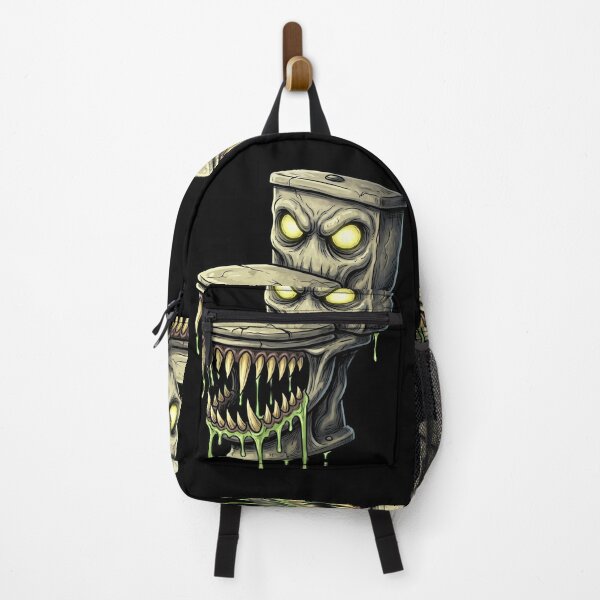 Item preview, Creepy Toilet — Monster Toilet Horror Cartoon designed and sold by David Mateo ArtWorks.