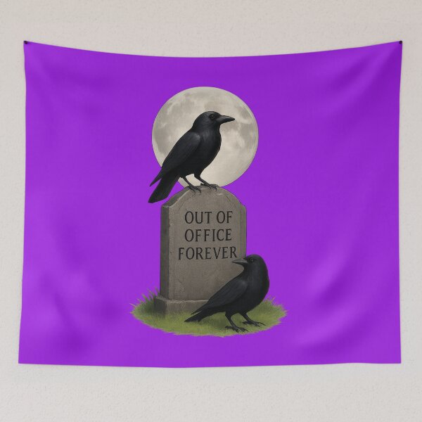 Item preview, Out Of Office Grave designed and sold by PurrfectWhisper.