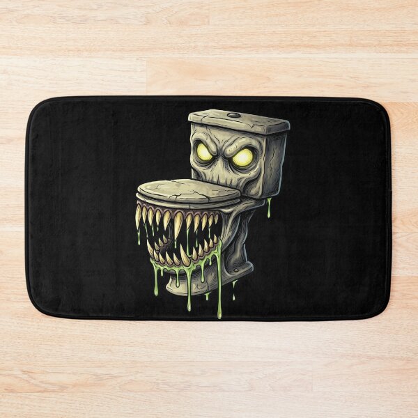 Item preview, Creepy Toilet — Monster Toilet Horror Cartoon designed and sold by David Mateo ArtWorks.
