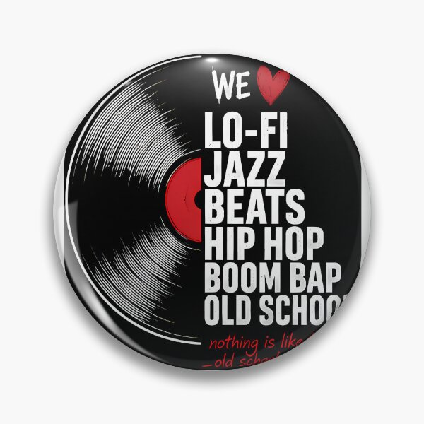 Item preview, Copy of WE LOVE LO-FI 4 – Old School Hip Hop Jazz Beats Streetwear Design designed and sold by Salimgor Hangaround Music.