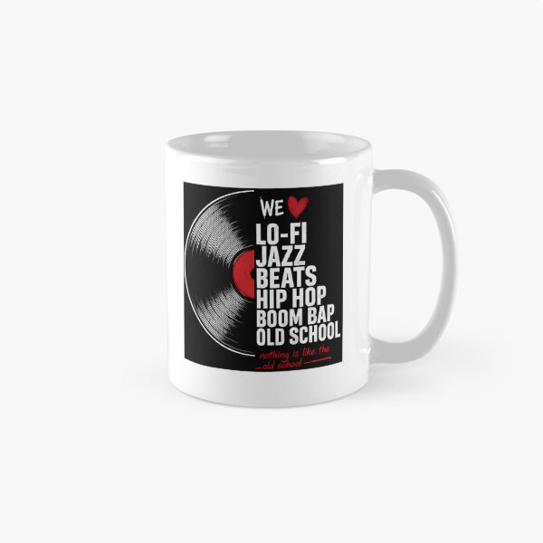 Item preview, Copy of WE LOVE LO-FI 4 – Old School Hip Hop Jazz Beats Streetwear Design designed and sold by Salimgor Hangaround Music.