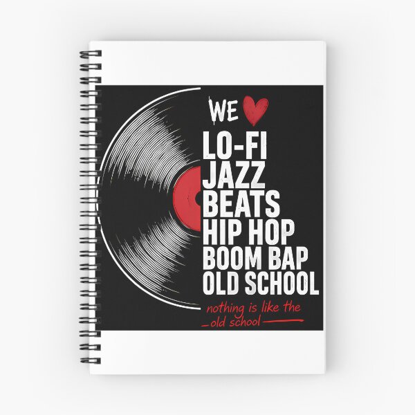 Item preview, Copy of WE LOVE LO-FI 4 – Old School Hip Hop Jazz Beats Streetwear Design designed and sold by Salimgor Hangaround Music.