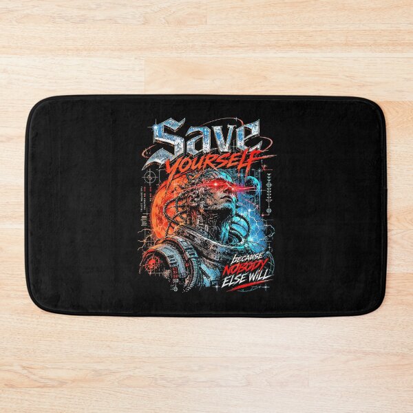 Item preview,  Save Yourself Nobody Else Will Trust No One Cyber Warrior  designed and sold by graphixpolash.