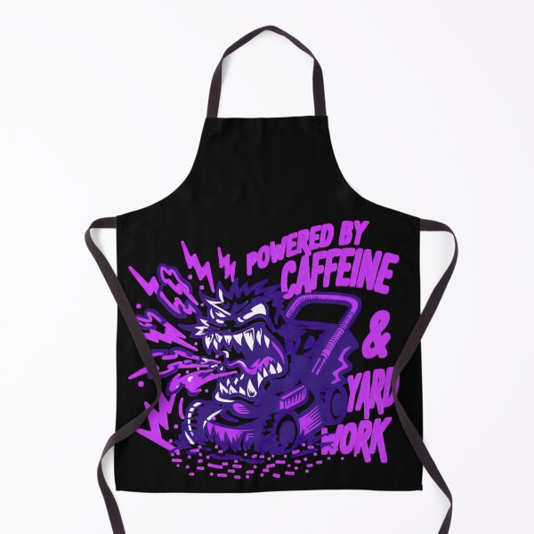 Item preview, Powered By Caffeine & Yard Work designed and sold by Boysmom21.