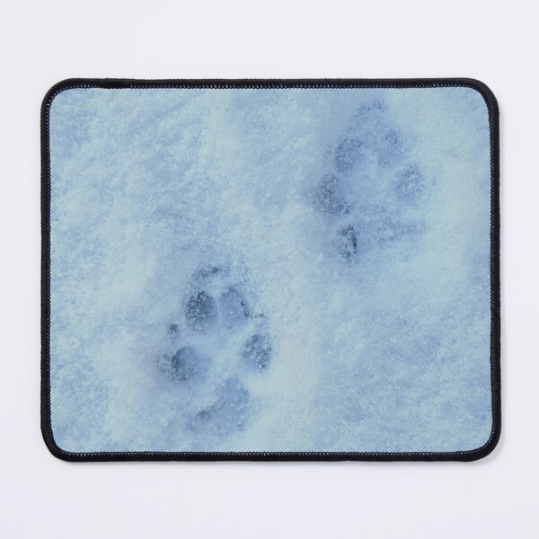 Item preview, Paw prints in the snow designed and sold by FastRapidash.