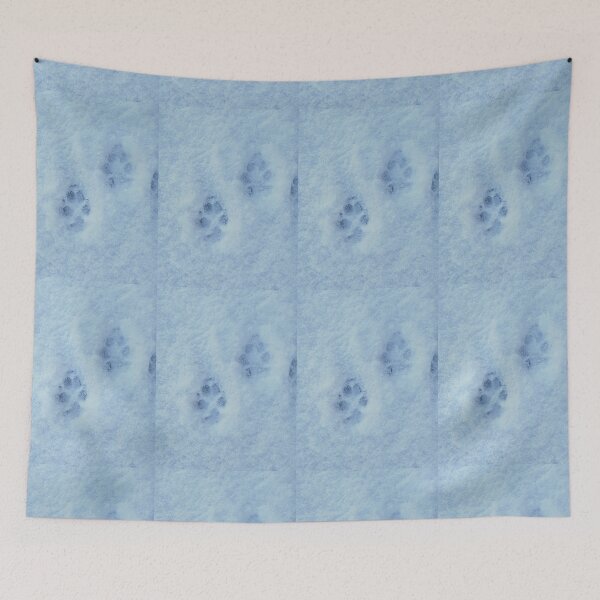 Item preview, Paw prints in the snow  designed and sold by FastRapidash.