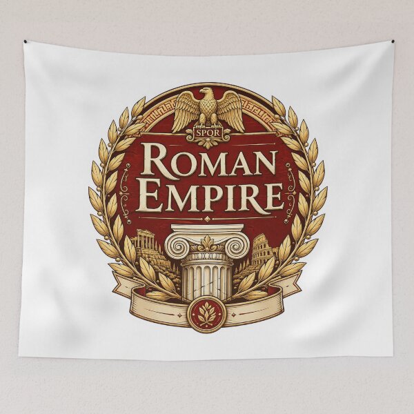 Item preview, Roman Empire Heritage Badge Design designed and sold by ArtsyExplorer.
