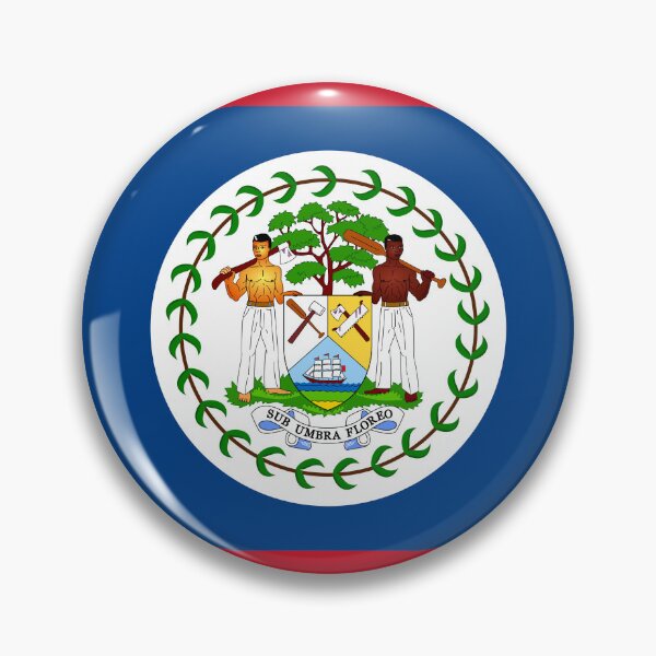 Item preview, Flag Of Belize BZ designed and sold by shitpostee.
