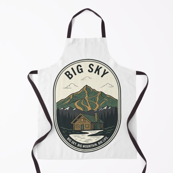 Item preview, Vintage Big Sky Montana Lone Mountain Skiing Badge designed and sold by k3rstman1.