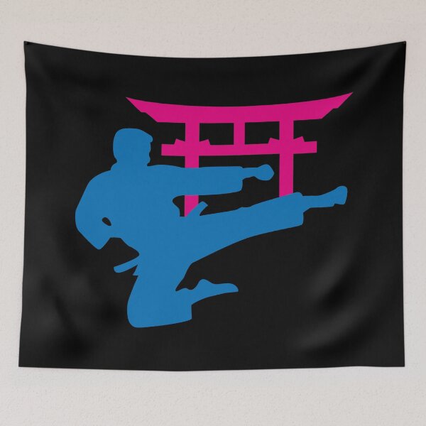 Item preview, Karate Torii Neon Fighter designed and sold by ElectroSphere46.