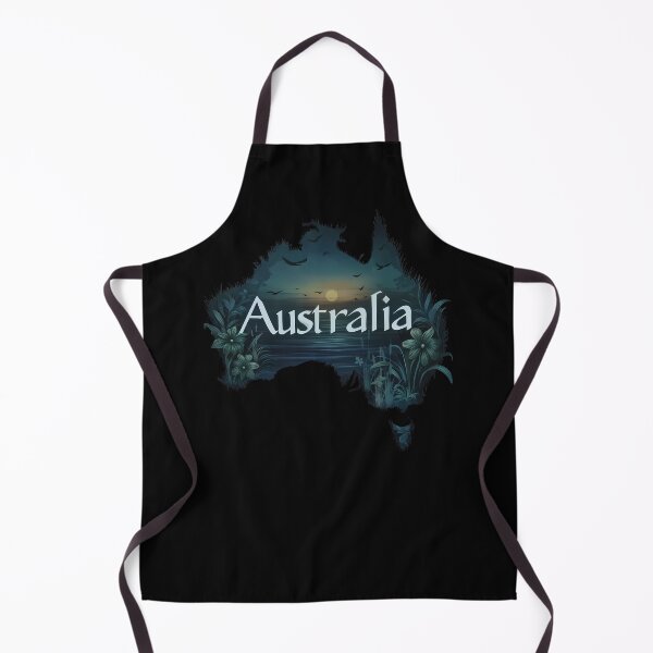Item preview, Australia Map Pattern | Australian Flag Colors designed and sold by Manafold.