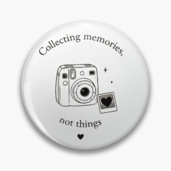 Item preview, Collecting Memories, Not Things | Minimalist Travel & Life Quote designed and sold by MotivArtes.