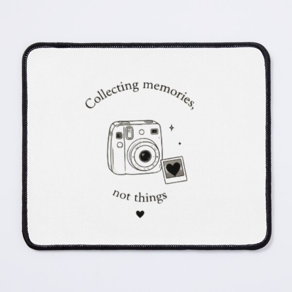 Item preview, Collecting Memories, Not Things | Minimalist Travel & Life Quote designed and sold by MotivArtes.