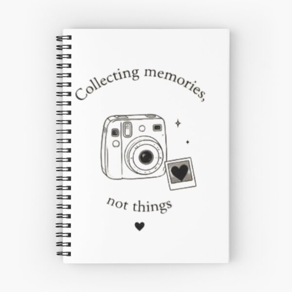Item preview, Collecting Memories, Not Things | Minimalist Travel & Life Quote designed and sold by MotivArtes.