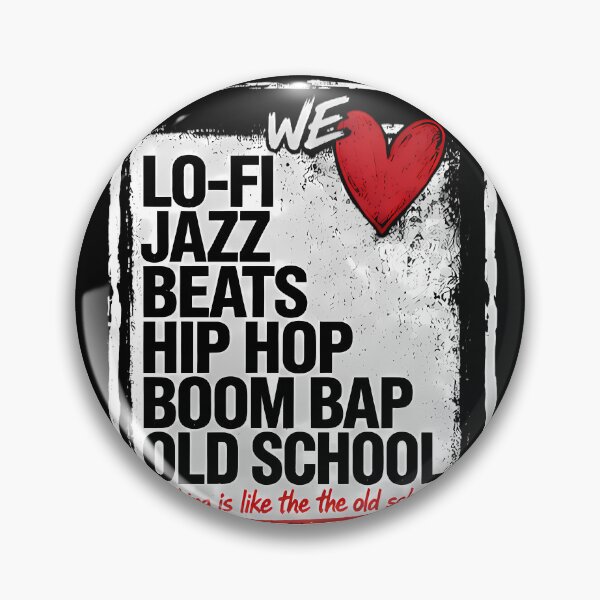 Item preview, WE LOVE LO-FI 6 – Old School Hip Hop Jazz Beats Streetwear Design designed and sold by Salimgor Hangaround Music.