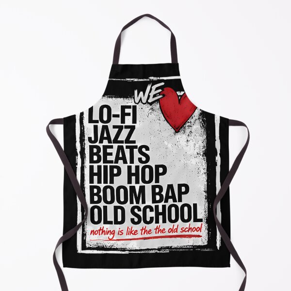 Item preview, WE LOVE LO-FI 6 – Old School Hip Hop Jazz Beats Streetwear Design designed and sold by Salimgor Hangaround Music.