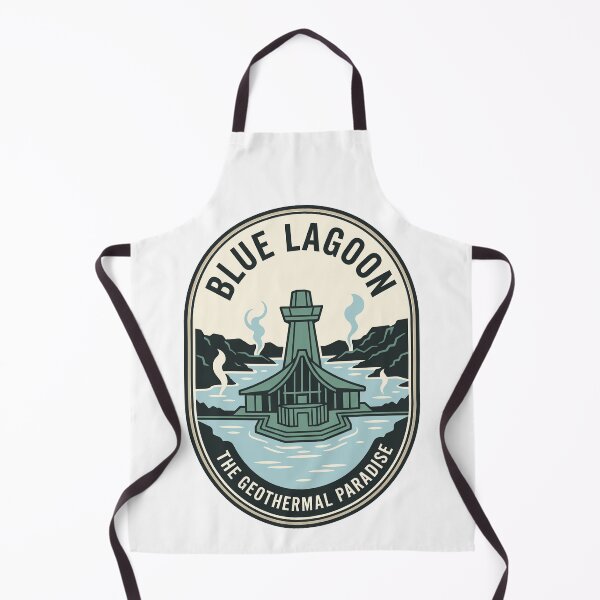 Item preview, Vintage Blue Lagoon Iceland Geothermal Paradise Badge designed and sold by k3rstman1.