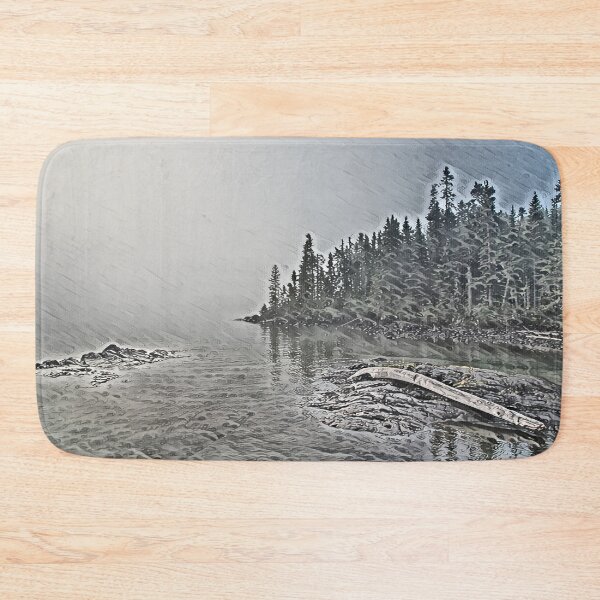 Item preview, Lake Superior Bent Driftwood Print designed and sold by Stephen Emms.