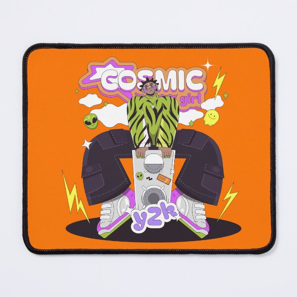 Item preview, Cosmic Girl Y2K Retro Boombox Alien Fashion Illustration Urban Art designed and sold by DERA RAY.