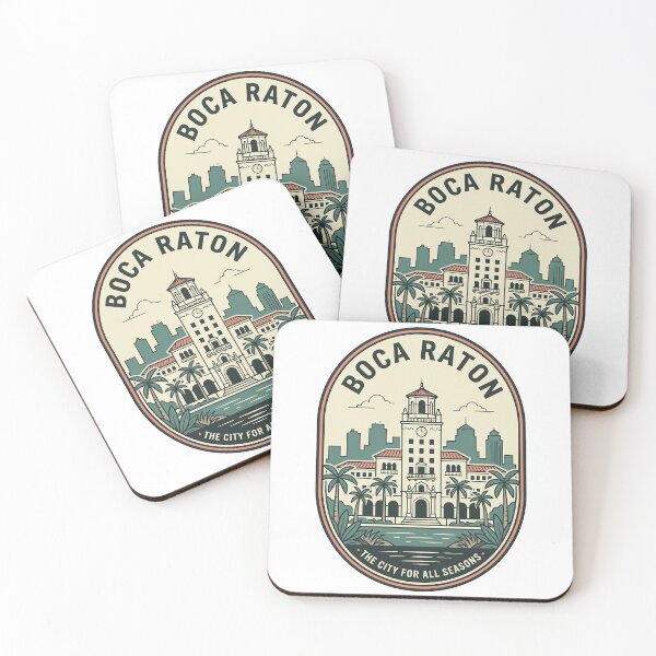 Item preview, Boca Raton Florida Vintage Travel Badge designed and sold by k3rstman1.