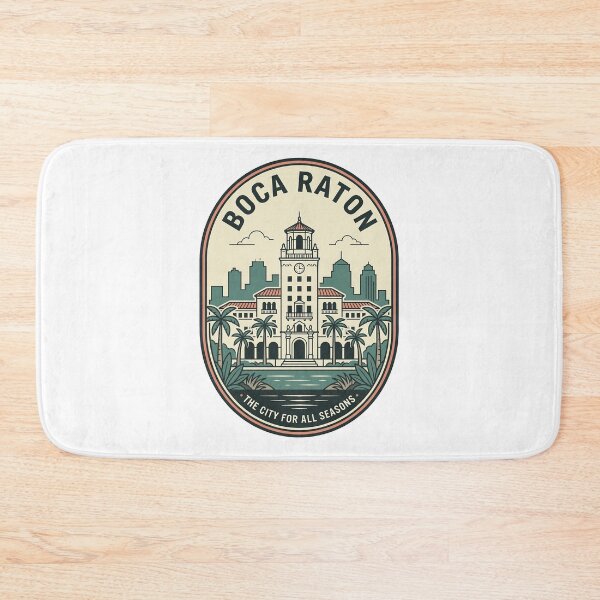 Item preview, Boca Raton Florida Vintage Travel Badge designed and sold by k3rstman1.