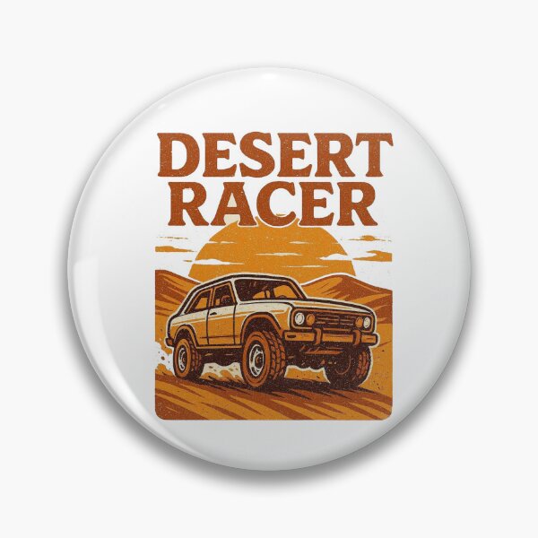 Item preview, Vintage Retro Desert Racer Offroad Adventure Graphic designed and sold by RelateAndTee.