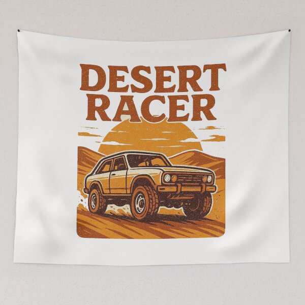 Item preview, Vintage Retro Desert Racer Offroad Adventure Graphic designed and sold by RelateAndTee.