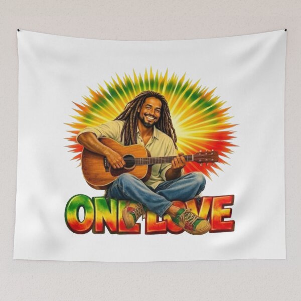 Item preview, BOB MARLEY ONE LOVE designed and sold by CHRIST5000.
