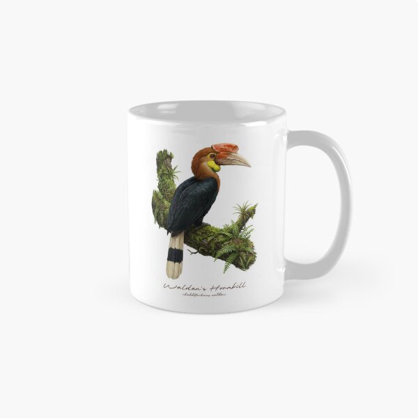 Item preview, Walden's Hornbill on Mossy Branch designed and sold by Takeda-art.