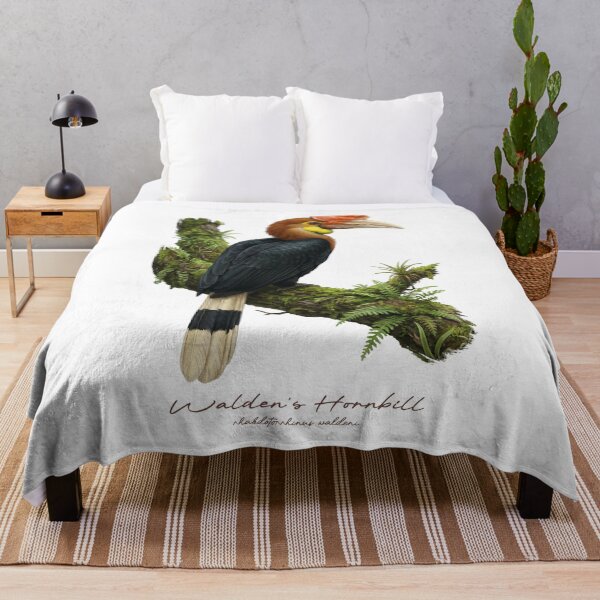 Item preview, Walden's Hornbill on Mossy Branch designed and sold by Takeda-art.