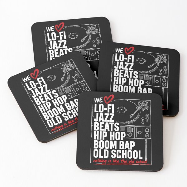 Item preview, WE LOVE LO-FI 7 – Old School Hip Hop Jazz Beats Streetwear Design designed and sold by Salimgor Hangaround Music.