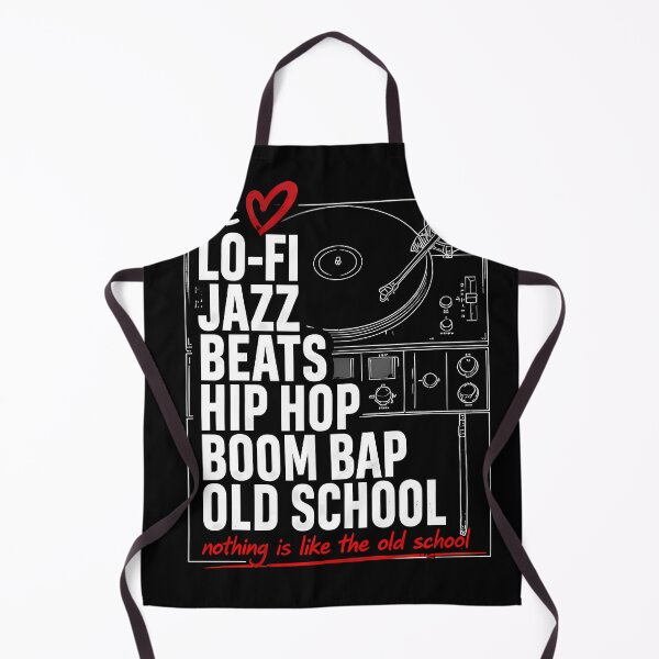 Item preview, WE LOVE LO-FI 7 – Old School Hip Hop Jazz Beats Streetwear Design designed and sold by Salimgor Hangaround Music.