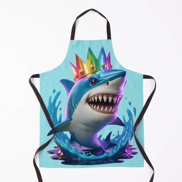 Item preview, Galaxy Shark King Rainbow T-Shirt designed and sold by RBToper.
