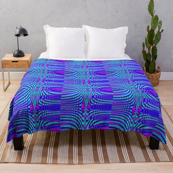 Item preview, Abstract Pattern "blue pen" designed and sold by Gluecknika.