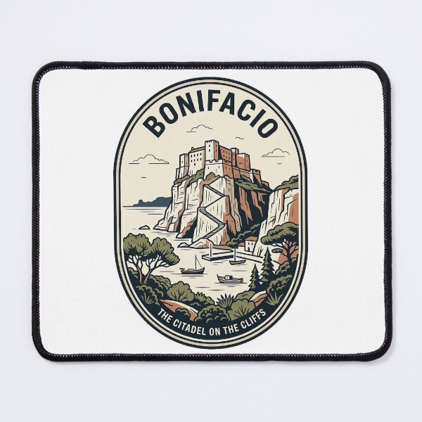 Item preview, Bonifacio Corsica Vintage Citadel Travel Badge designed and sold by k3rstman1.