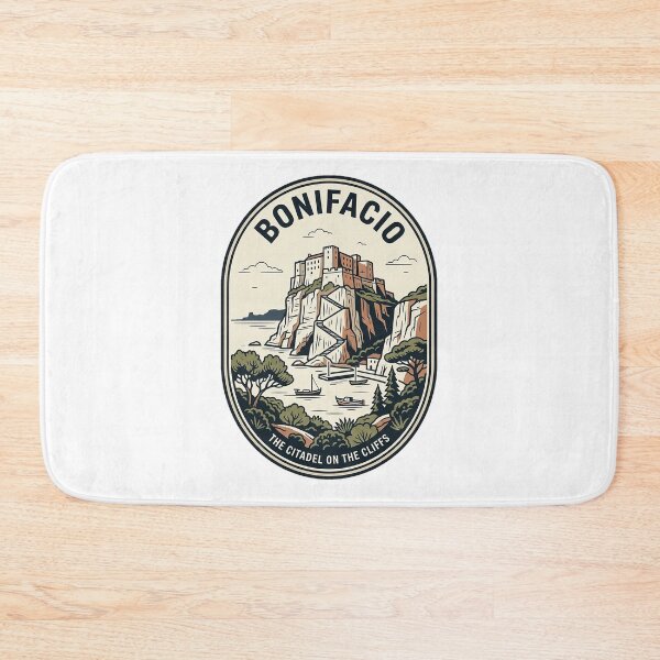 Item preview, Bonifacio Corsica Vintage Citadel Travel Badge designed and sold by k3rstman1.