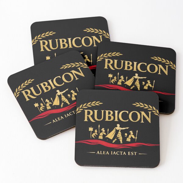 Item preview, Alea Iacta Est Rubicon Caesar Quote designed and sold by Retr0Tshirts.